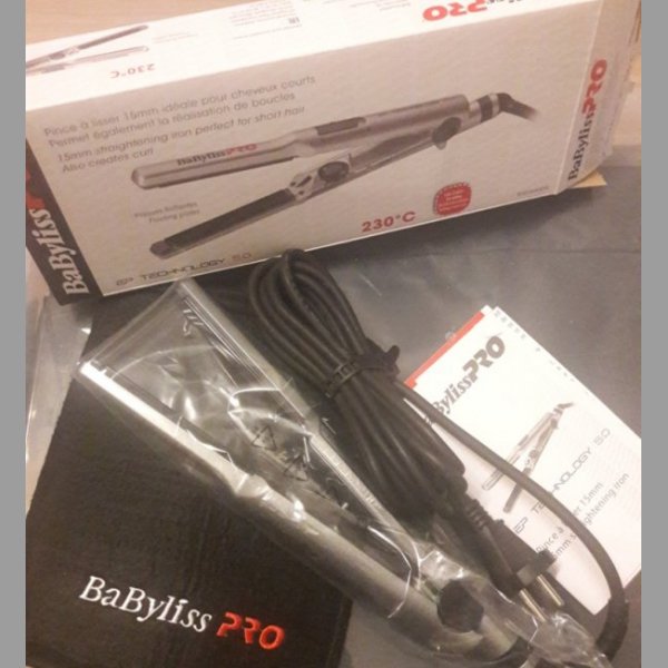 NOVÁ žehlička na vlasy BaByliss Pro EP TECHNOLOGY 5.0