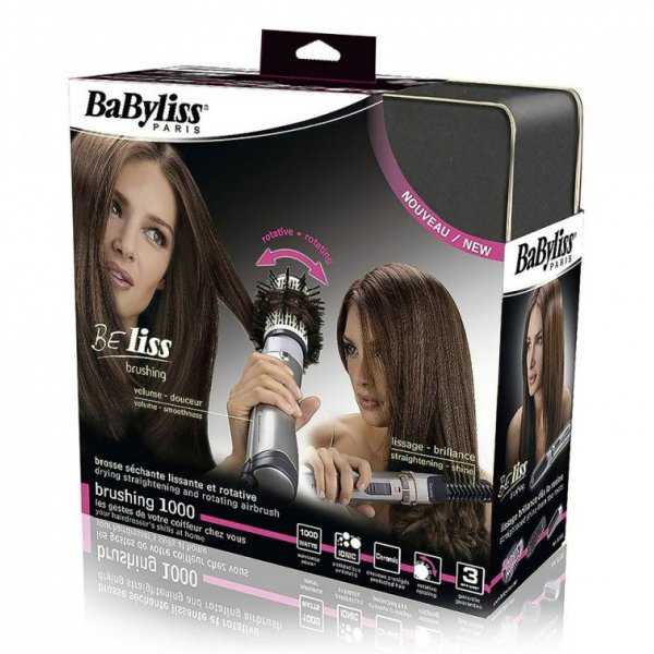 NOVÝ BaByliss 2735E rotační horkovzdušný kartáč BOMBA CENA