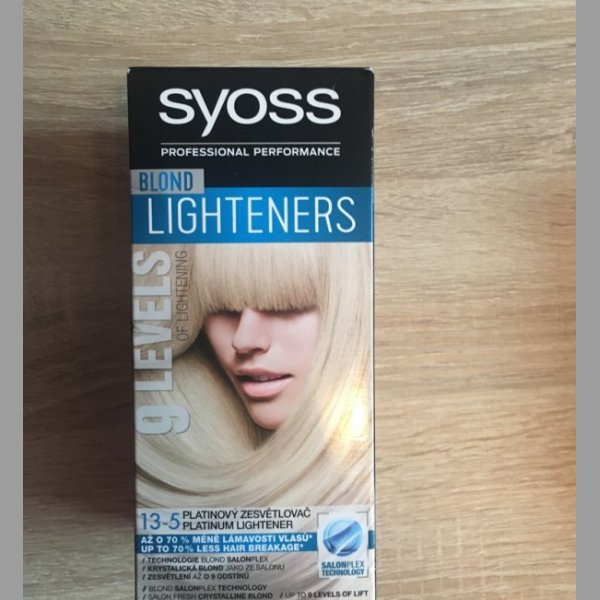 SYOSS - Obarvení Vlasů (světlá blond 9lvl)