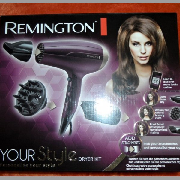 Fén -Remington D5219 Your Style Dryer Kit
